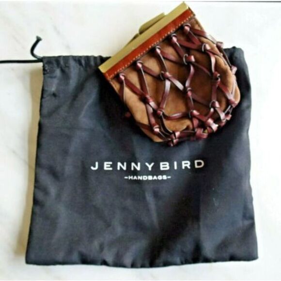 New Without Tags Authentic  Jenny Bird Leather Beautifully Crafted Coin Purse - Picture 1 of 4